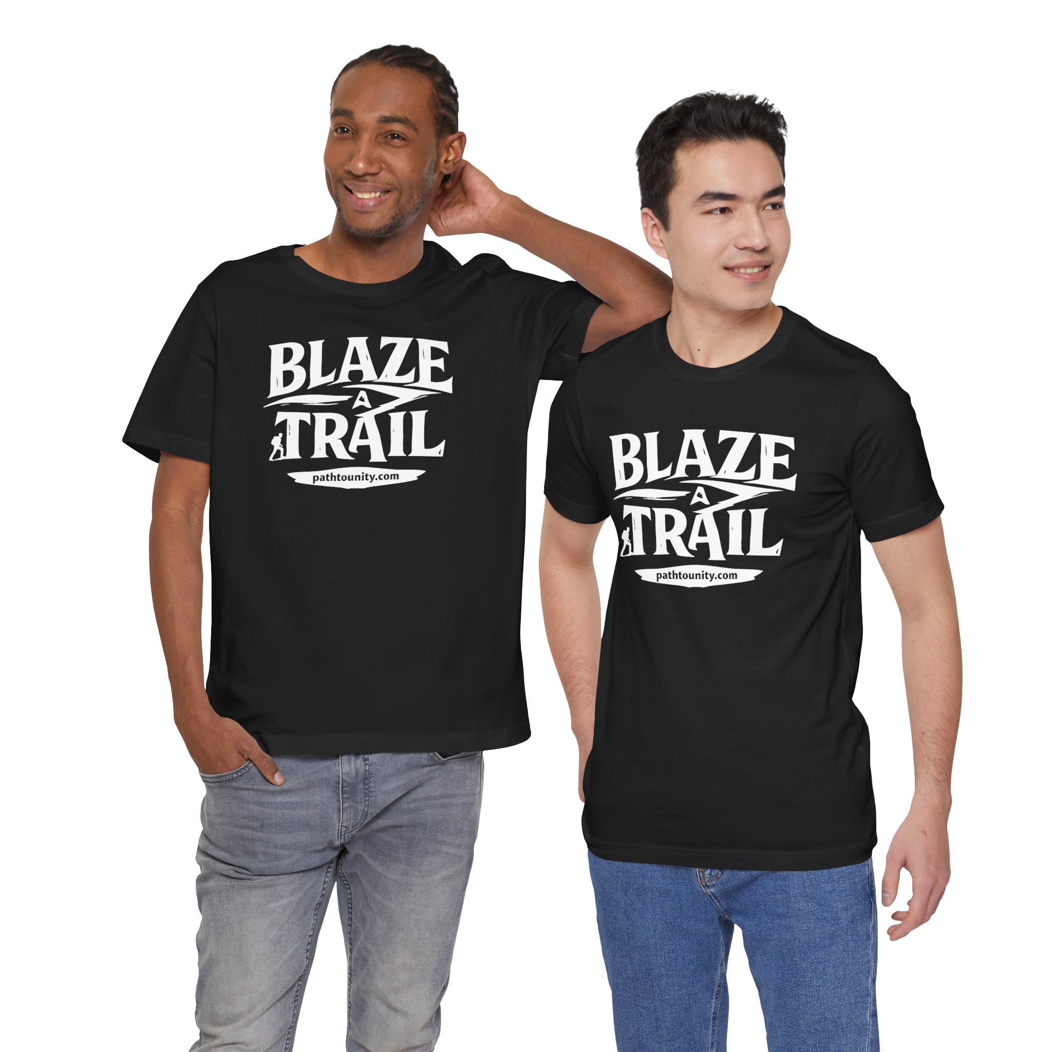 Path to Unity “Blaze a Trail” Trail Badge Tee - Image 13