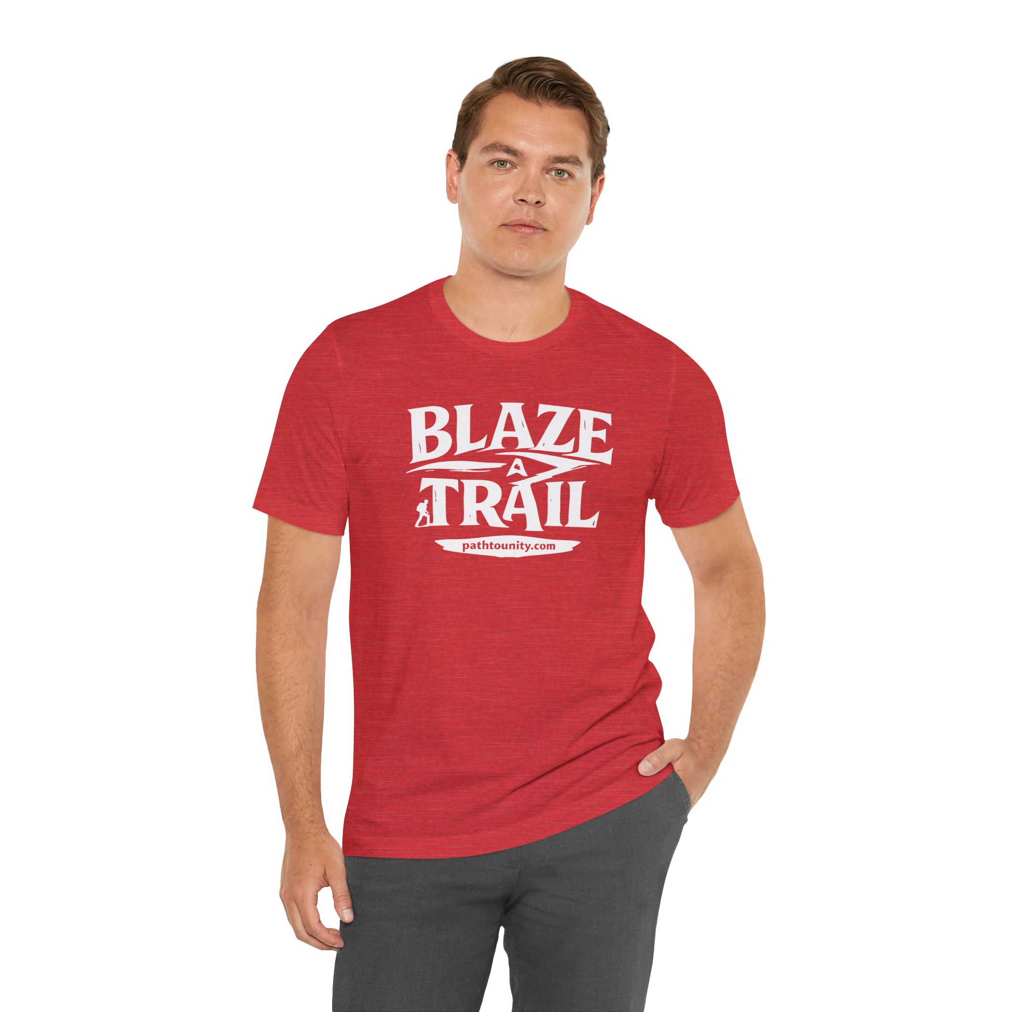Path to Unity “Blaze a Trail” Trail Badge Tee - Image 33
