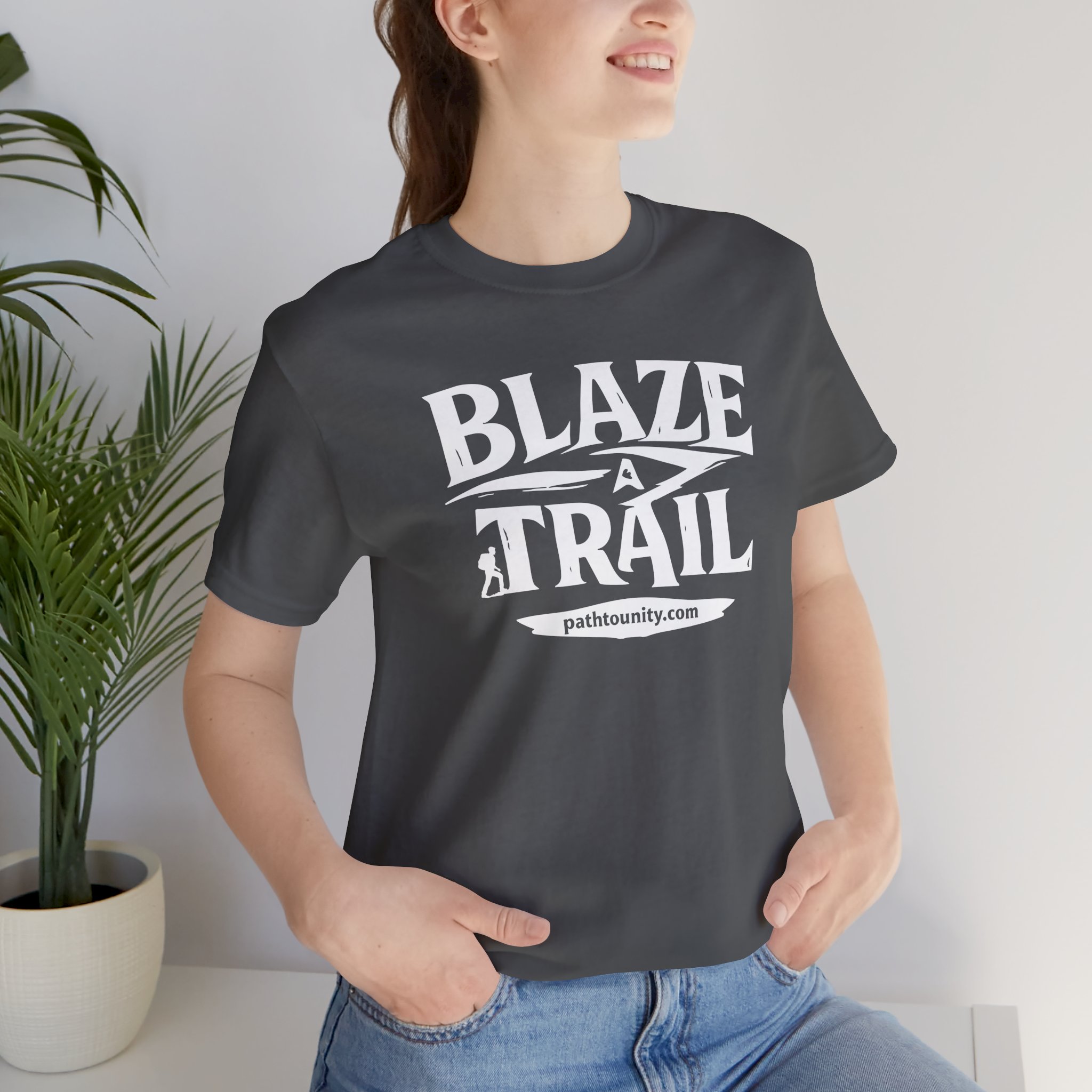 Path to Unity “Blaze a Trail” Trail Badge Tee - Image 25