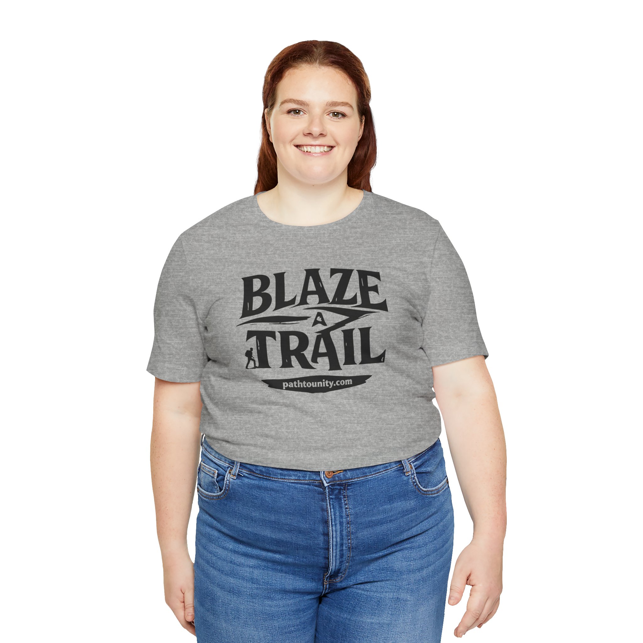 Path to Unity “Blaze a Trail” Trail Badge Tee - Image 22