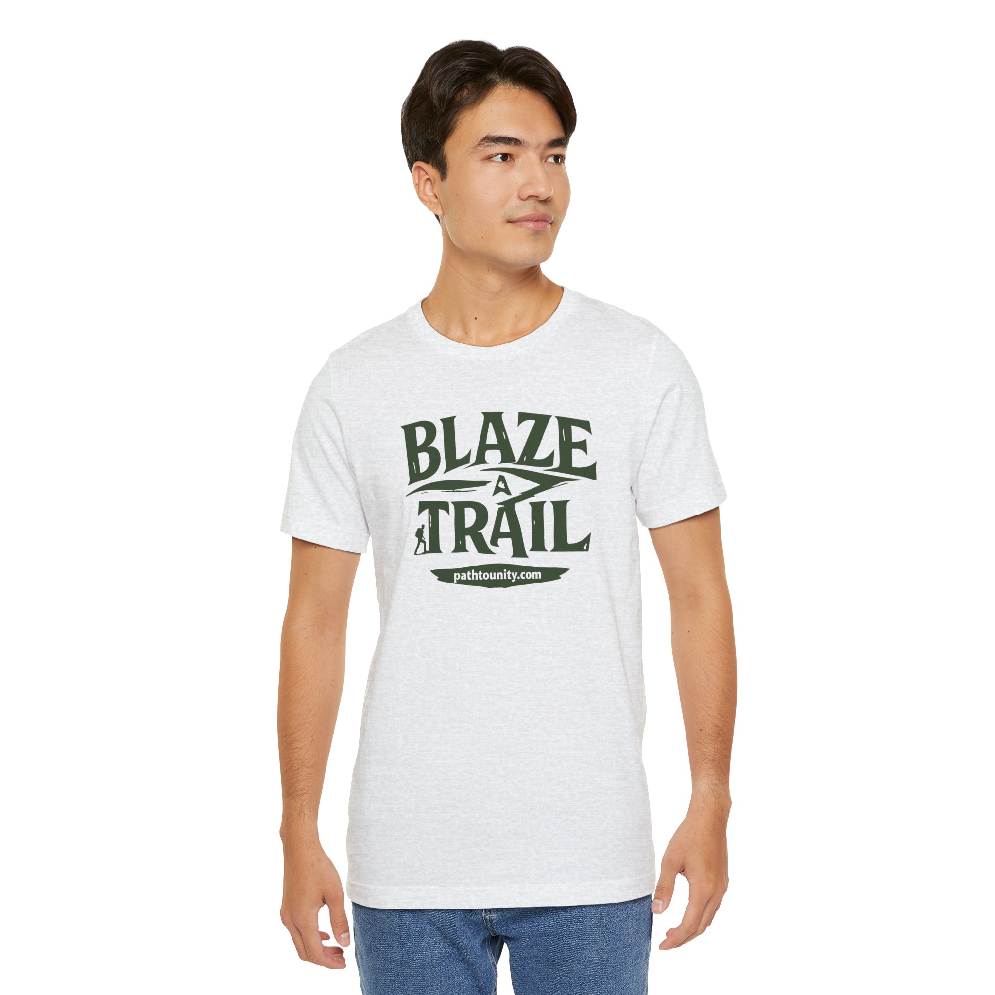Path to Unity “Blaze a Trail” Trail Badge Tee - Image 7