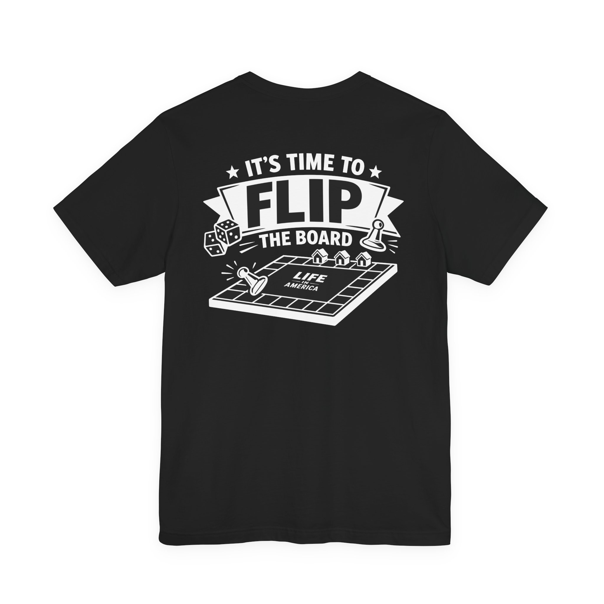Path to Unity 'It’s Time to Flip the Board' Graphic T-Shirt - Image 3