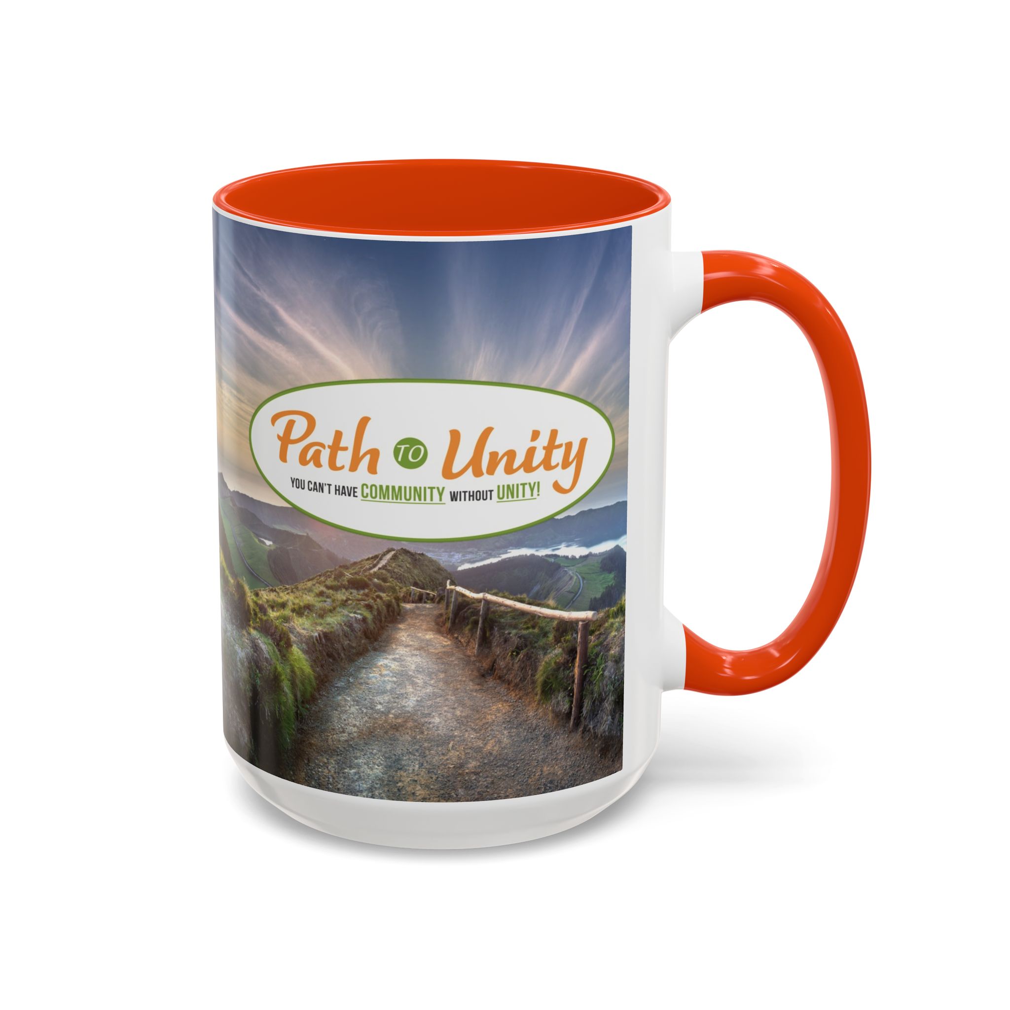 Path to Unity Trail View Coffee Mug - Image 7