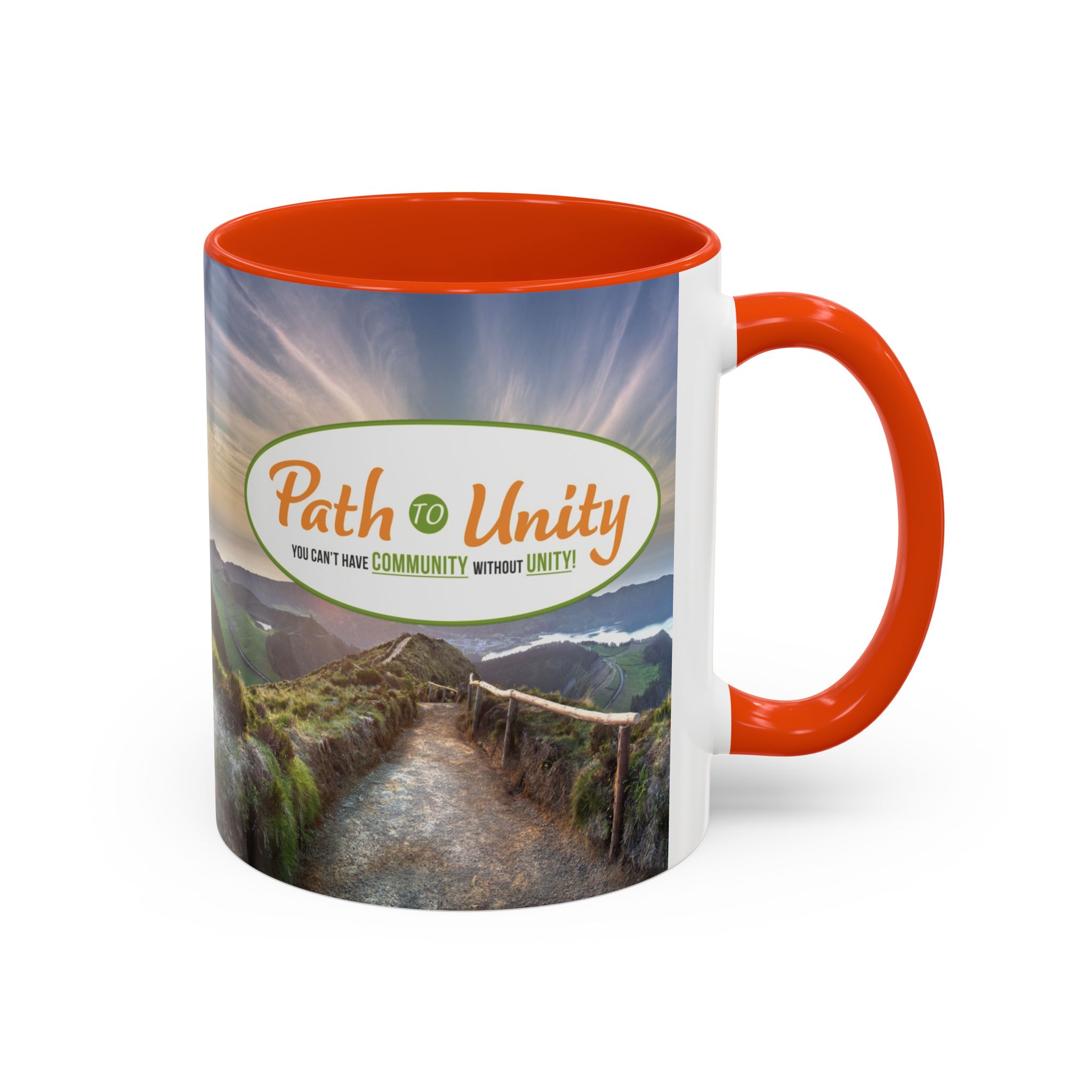 Path to Unity Trail View Coffee Mug - Image 2