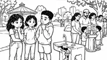 coloring books-2 The Town That Chose Together