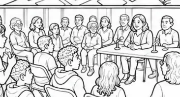 coloring books-5 The Town That Chose Together