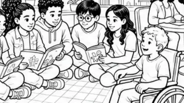 coloring books-7 The Town That Chose Together